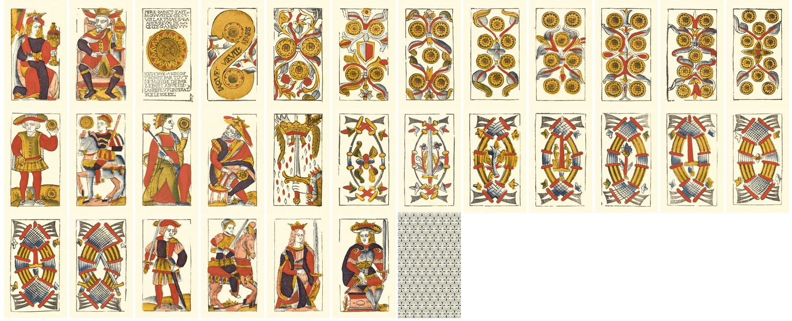 Ancien tarot de Marseille